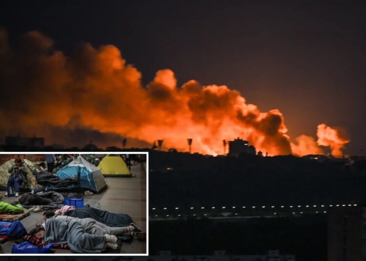Russia pounds Kyiv with ballistic missiles following vow to ‘punish’ Ukraine