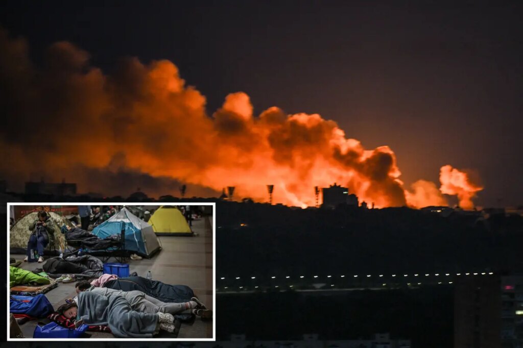Russia pounds Kyiv with ballistic missiles following vow to ‘punish’ Ukraine