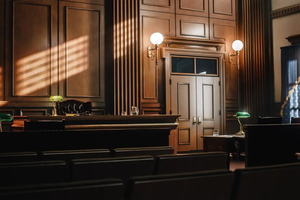 Married judge had sex with cop in courthouse — and horrified clerks heard ‘moaning,’ ‘kissing sounds’