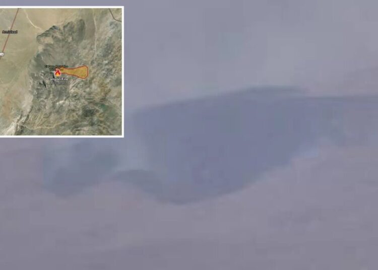 Canyon fire explodes to 2,000 acres as it burns out of control in Kern County