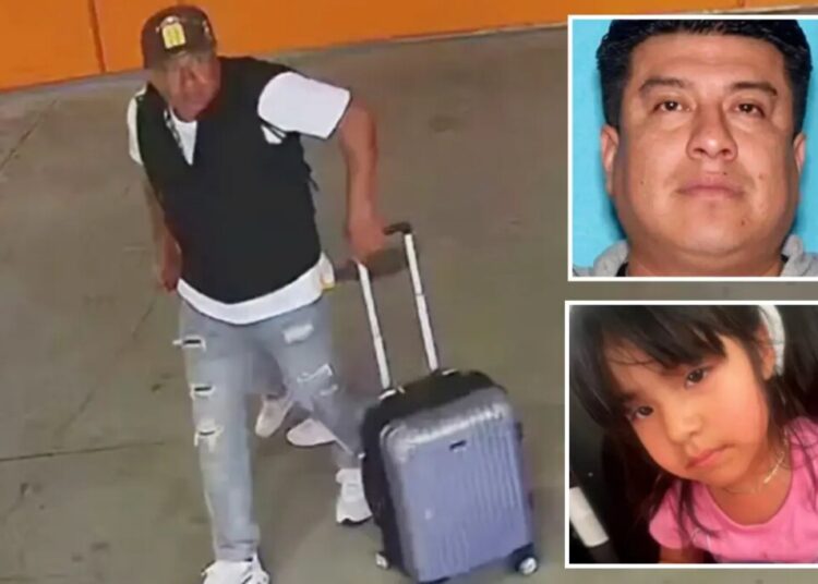 Missing girl spotted near Mexican border with person suspected of killing her mother