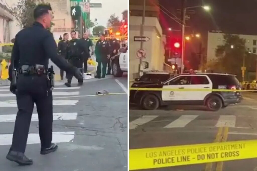 3 people shot on Skid Row as suspect delivers grim message to victims before pulling the trigger