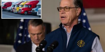 Nearly 300 illegal migrants with commercial licenses from NY and Calif. stopped, prosecuted in Indiana