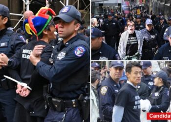 Dem congressional candidate arrested at May Day protest that blocked Wall Street