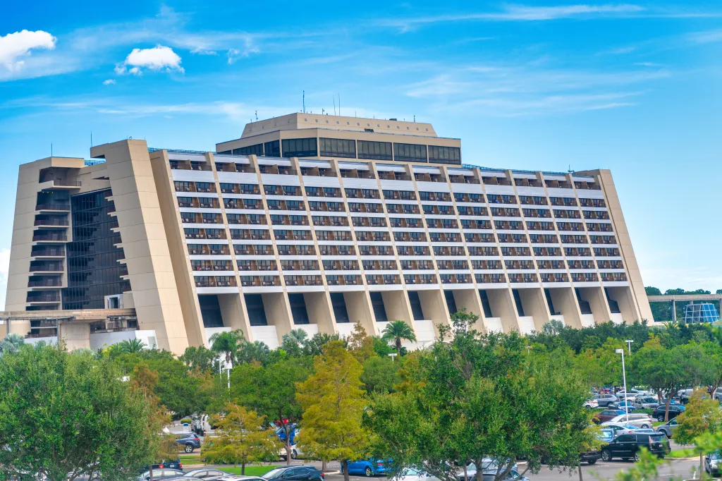 Contemporary Resort at Walt Disney World's Magic Kingdom amusement park.