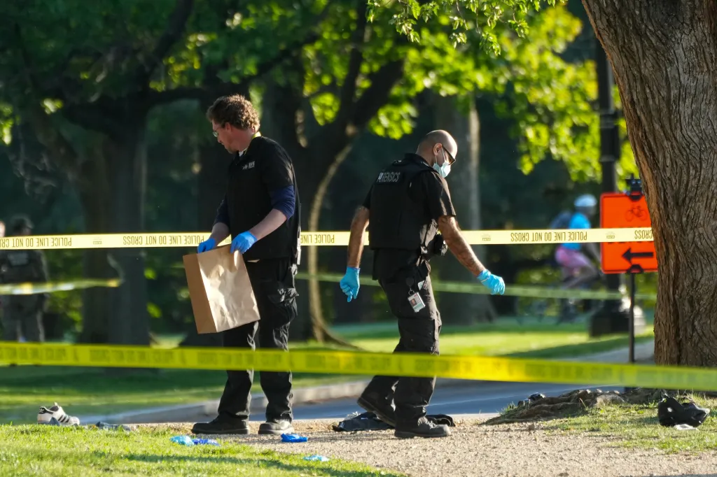 Scene of the shooting