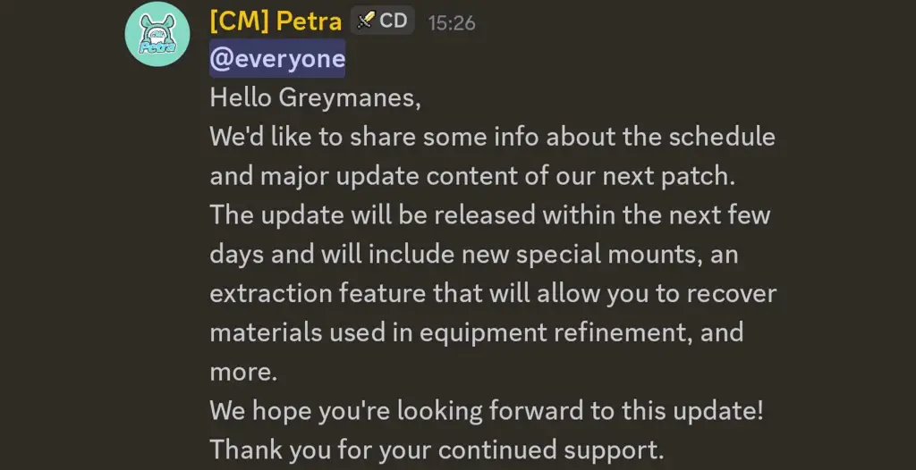 Crimson Desert Update Announced