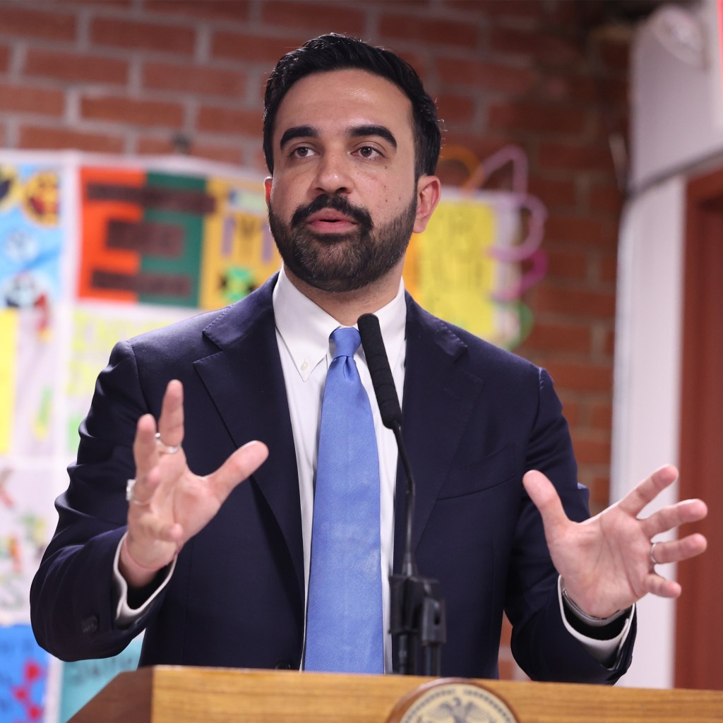 Mayor Zohran Mamdani made an announcement on Opiod Settlement Funds at Restoration Plaza, 1360 Fulton Street in Brooklyn, Thursday. 