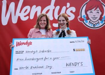 Ohio woman wins free Wendy’s burgers for a year after bizarre lookalike contest victory