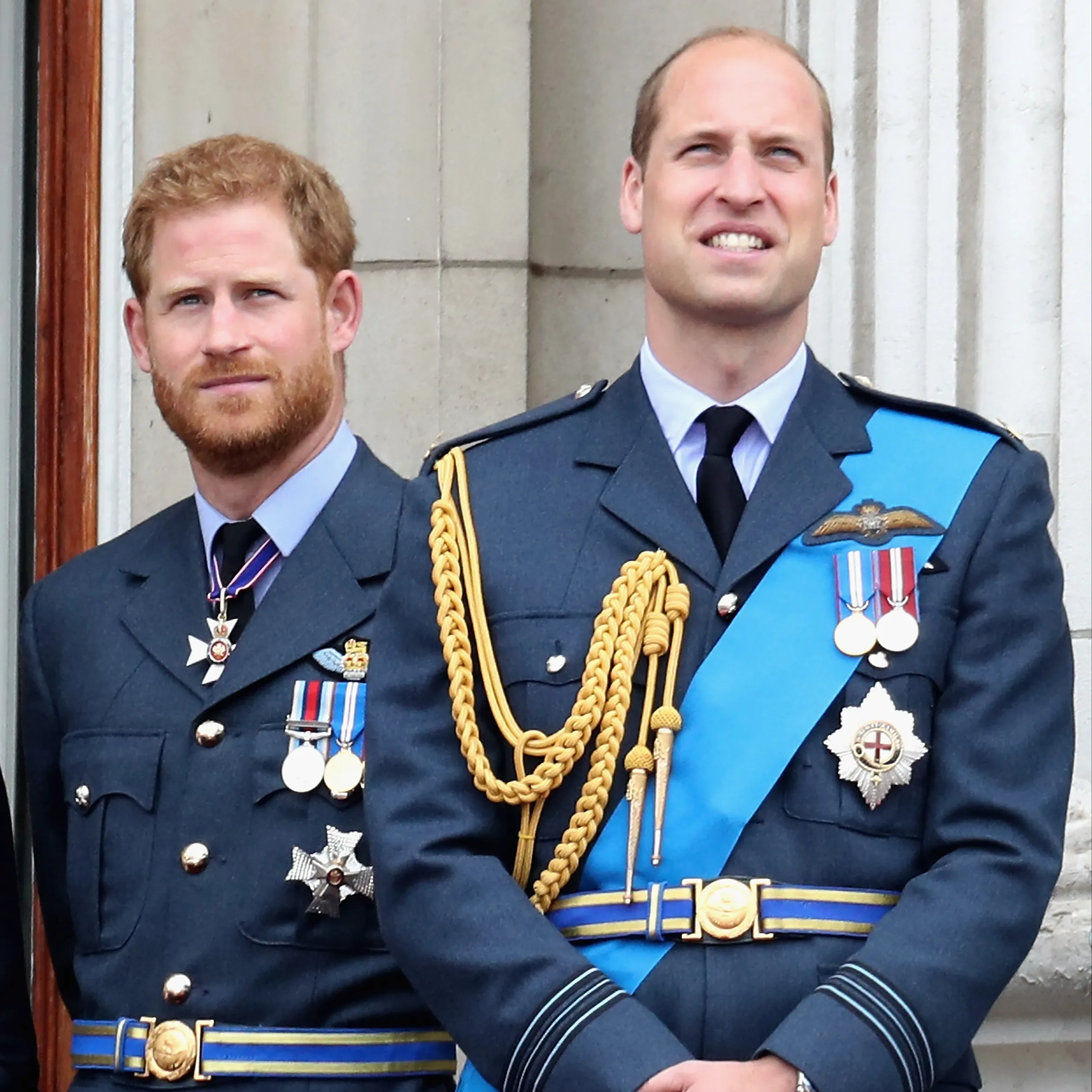 Prince Harry and Prince William.