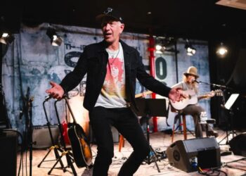 Tennis legend John McEnroe storms the stage during Linda Perry’s emotional show