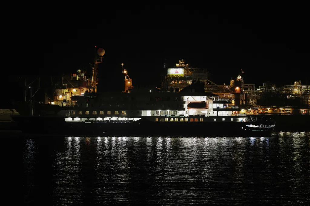 More than 140 passengers and crew are expected to undergo health screenings to check for symptoms before disembarking from the vessel.