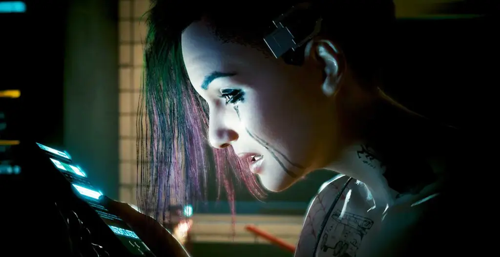 Cyberpunk 2077 Judy Crying