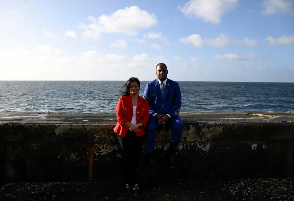 Reps. Jonathan Jackson and Pramila Jayapal during a visit to Havana, Cuba on April 4, 2026.