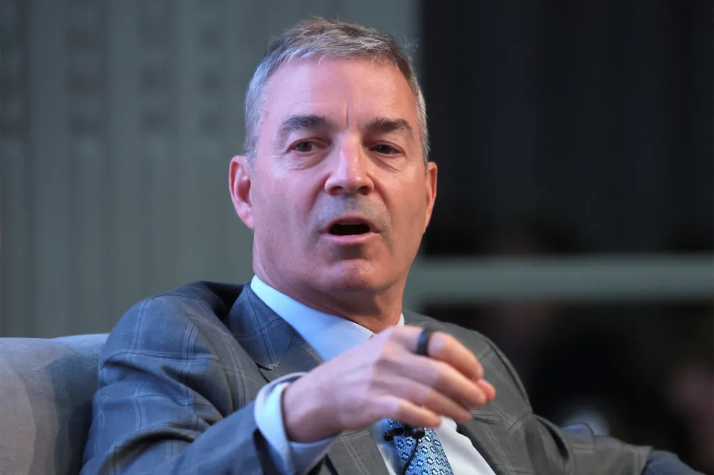 Dan Loeb, CEO and founder of Third Point, speaking at the 13D Monitor's Active-Passive Investor Summit.