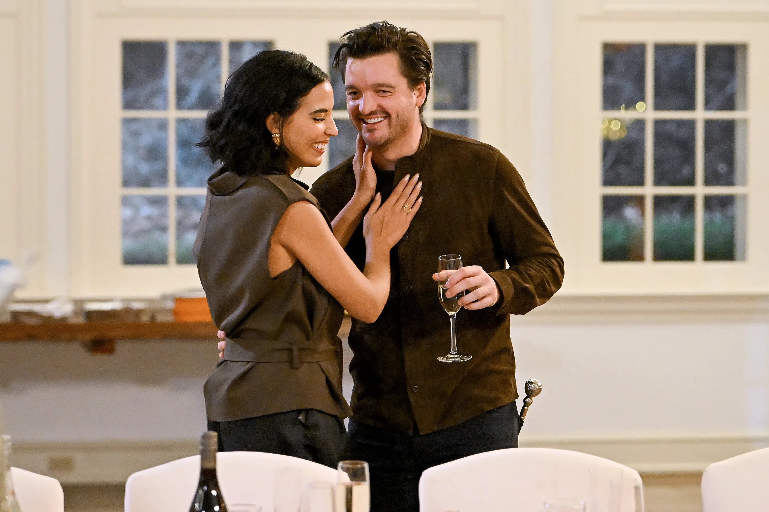 Danielle Olivera and Eoin Heavey smiling together.