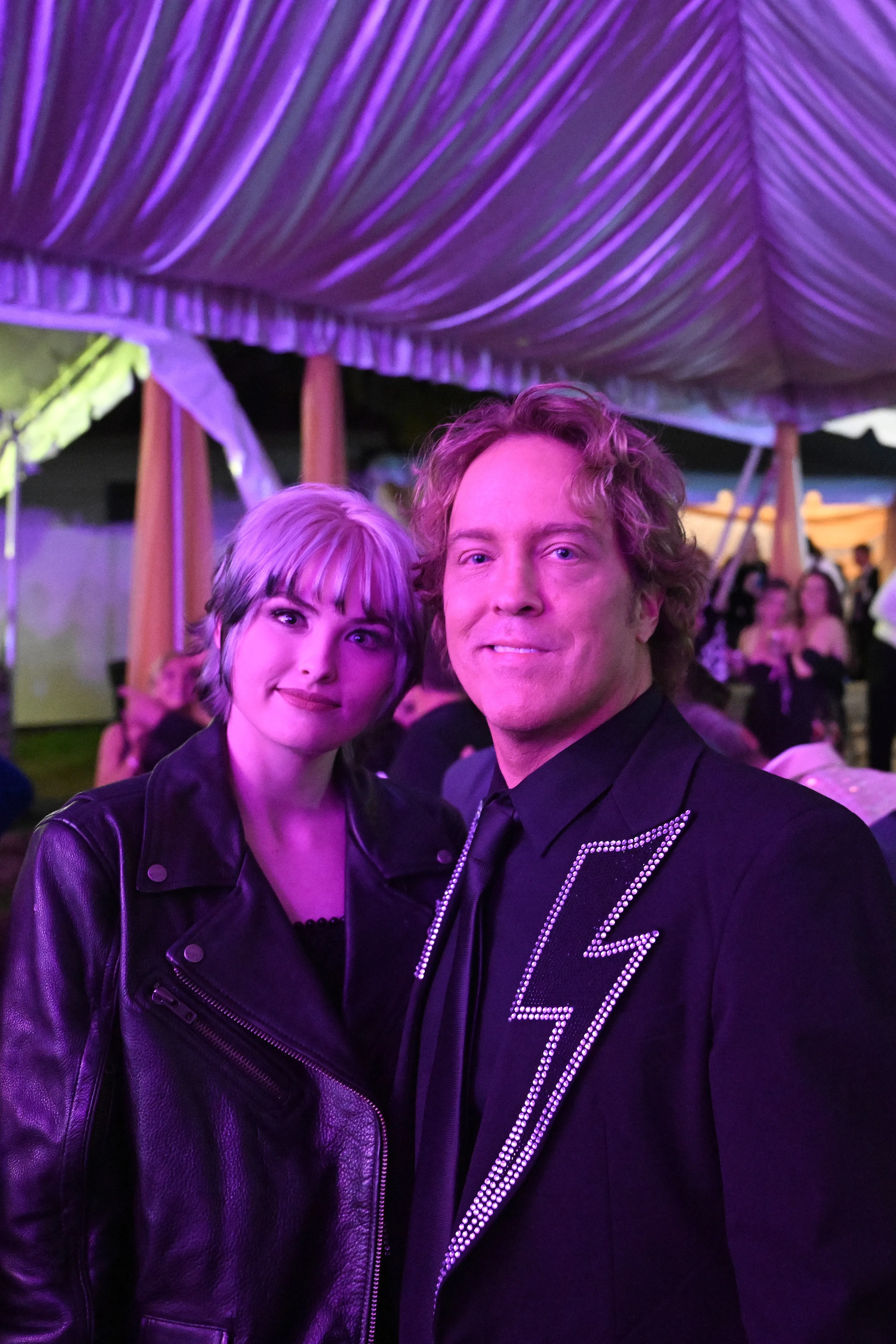 Dannielynn and Larry Birkhead at the 152nd Kentucky Derby - Barnstable Brown Gala