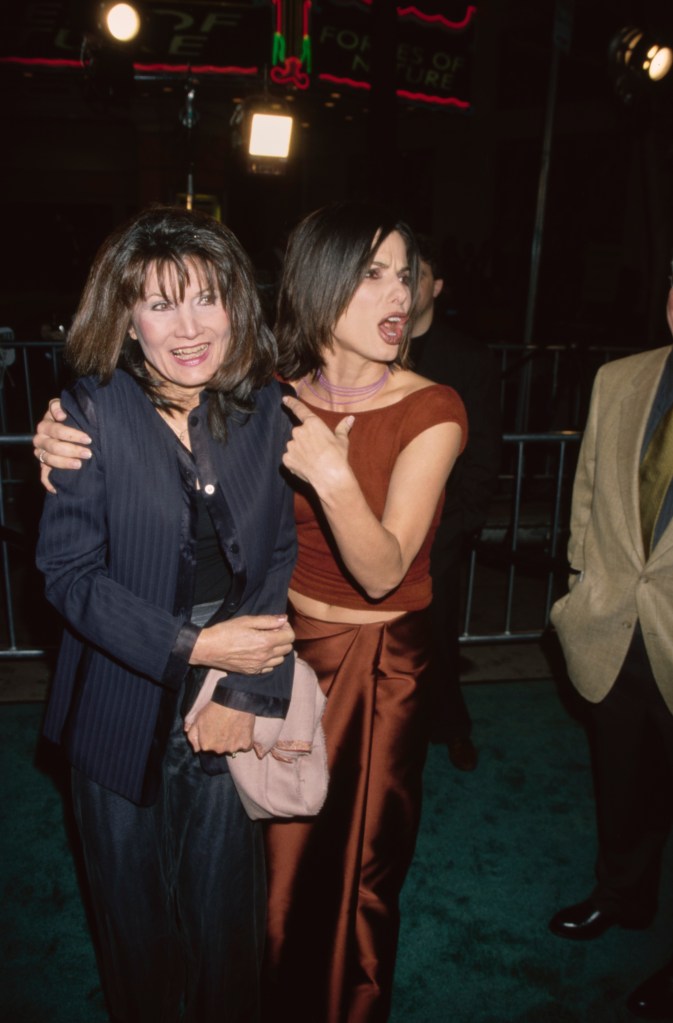 Helga Bullock and Sandra Bullock at the 