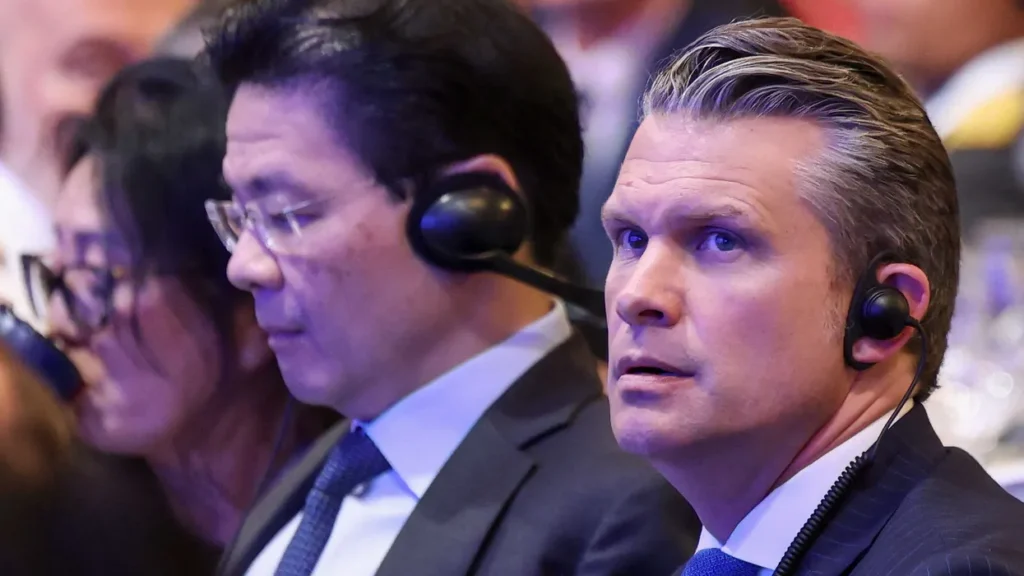 ‘Cringe level is off the charts’: Hegseth mocked over motivational speech to Navy sailors
