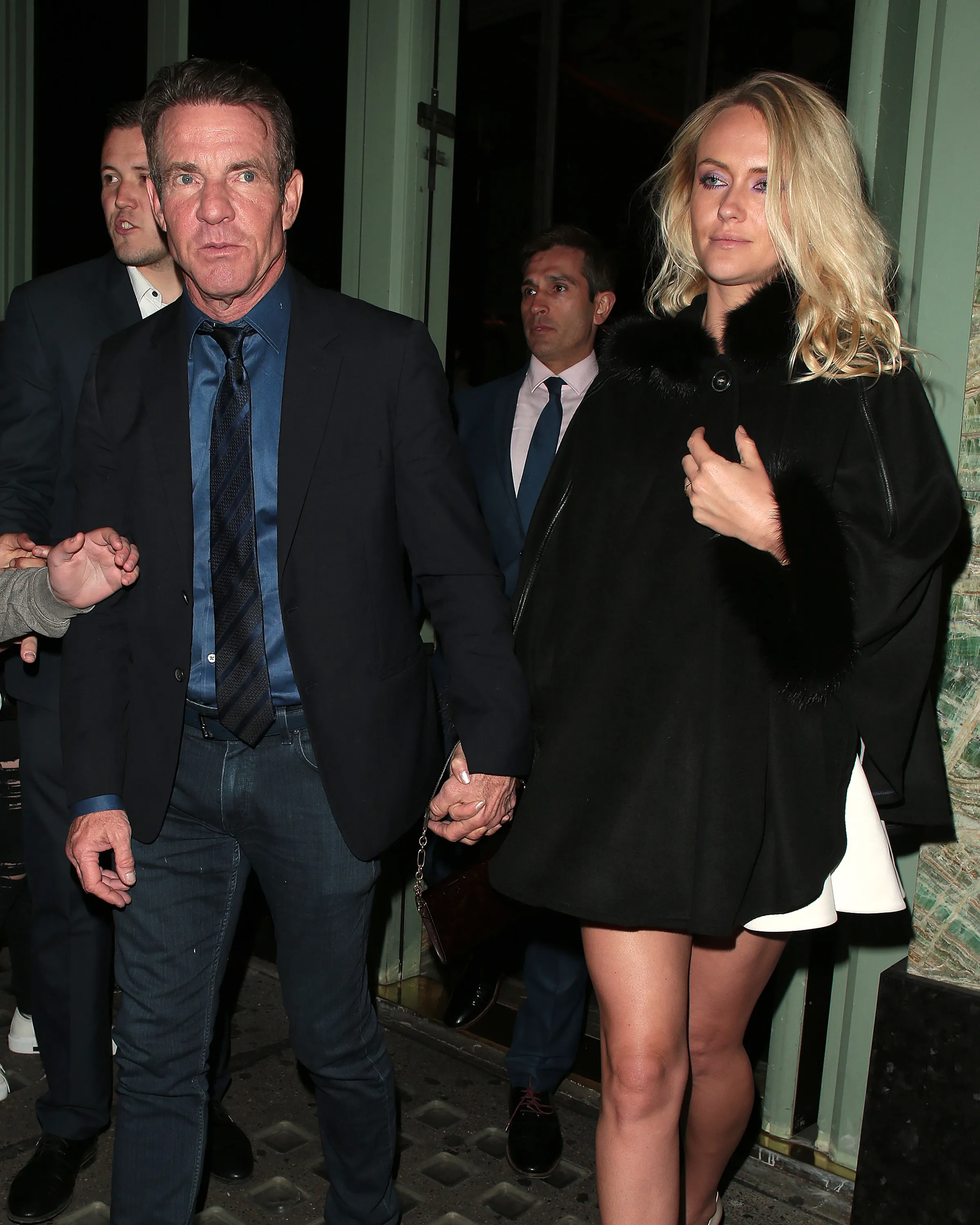 Dennis Quaid and Kimberly Buffington in 2017