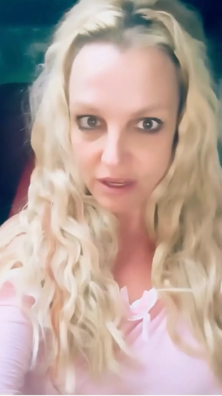 Britney Spears in an Instagram video.