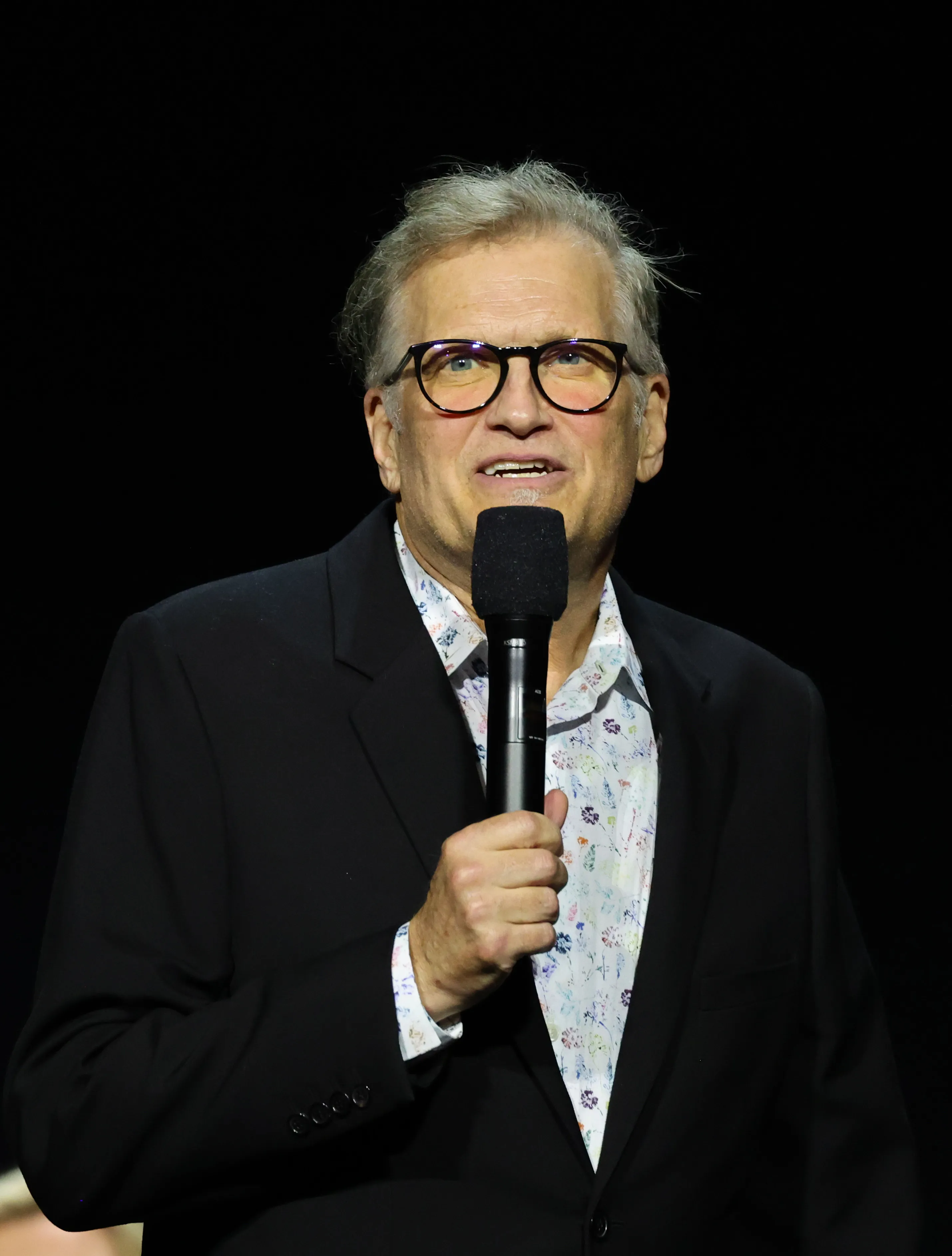 Drew Carey performing at The Give Back-ular Spectacular! fundraiser.