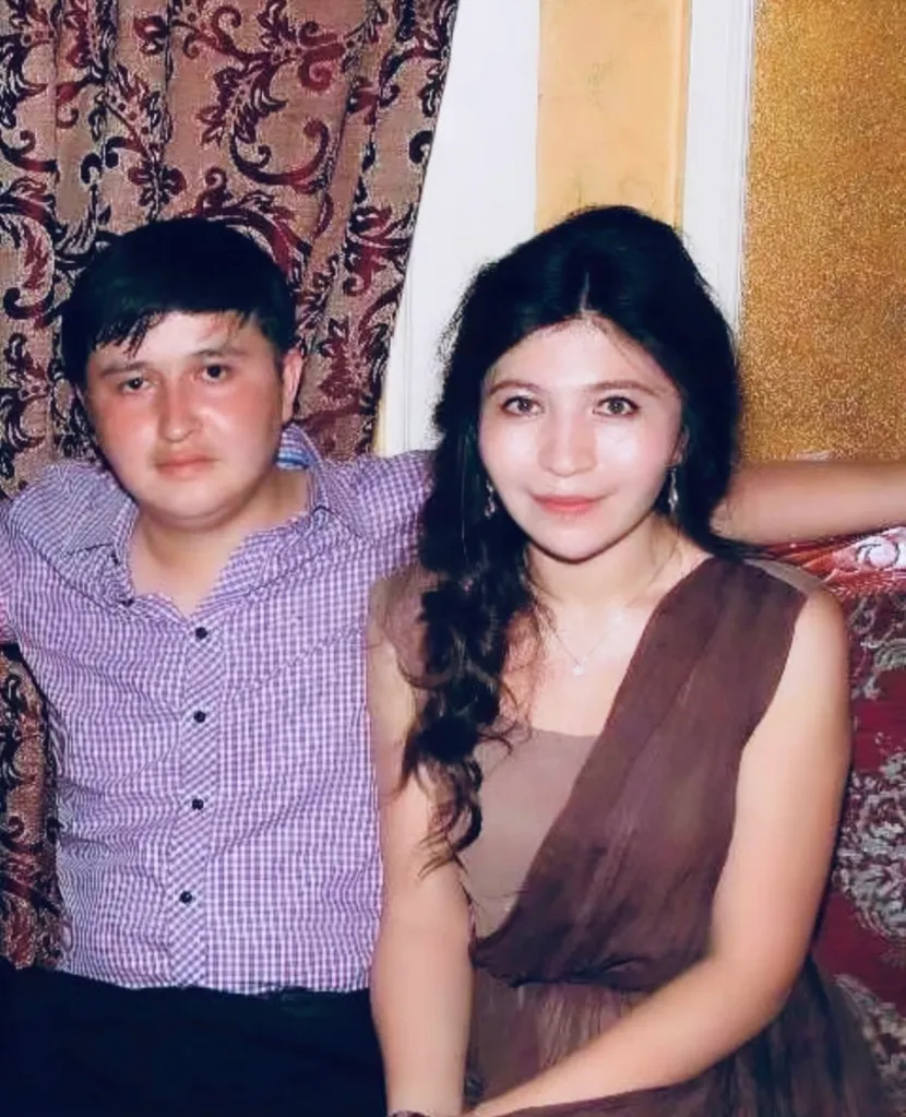 Ekpar Asat and his sister Rayhan Asat.