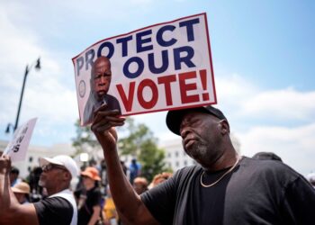 In the birthplace of Civil Rights Movement, groups rally to defend Black political representation