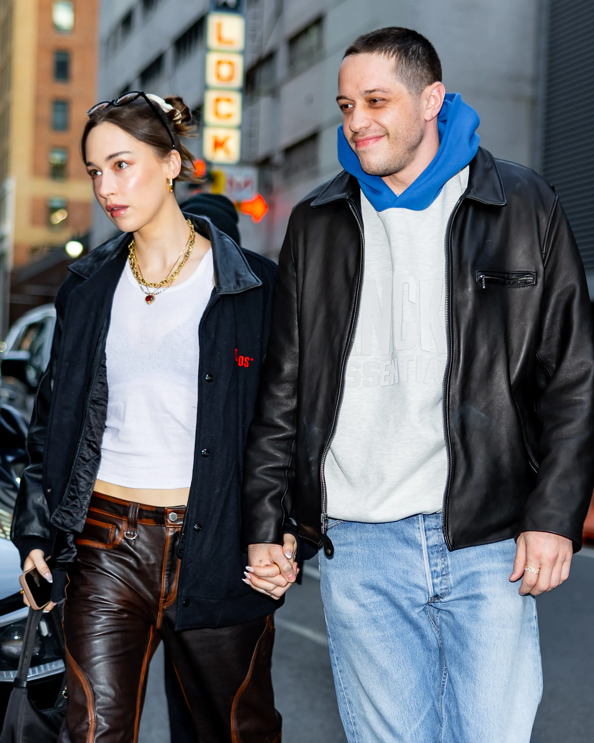 Elsie Hewitt and Pete Davidson