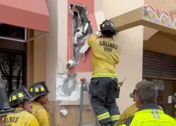 NorCal burglar trapped inside coffee shop wall for 10 hours rescued, then arrested by cops