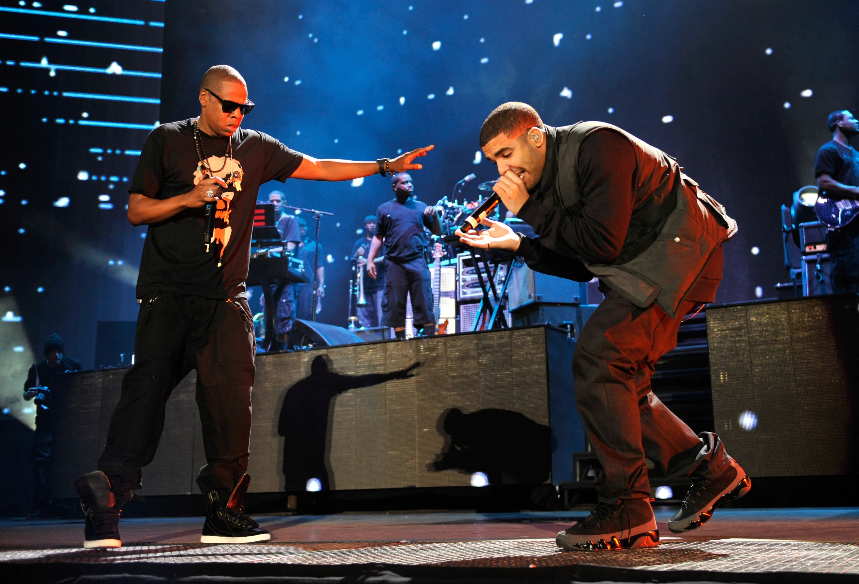 Jay-Z and Drake in 2010