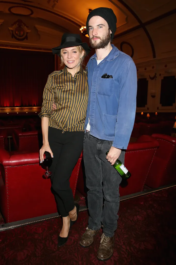 Tom Sturridge and Sienna Miller at the 