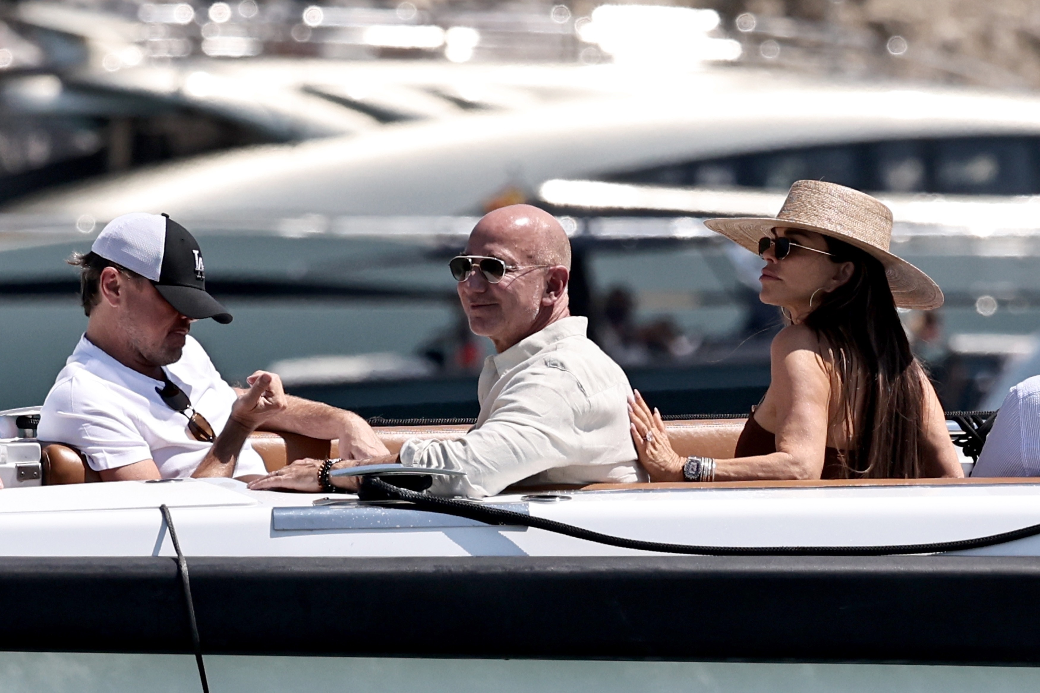 Jeff Bezos and Lauren Sanchez 