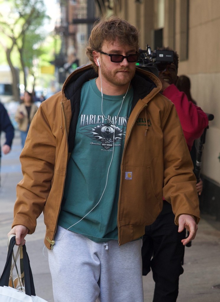West Wilson walking in New York City.