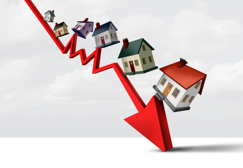 America’s housing market is fracturing along geographic lines, with Zillow forecasting price declines in 309 of the 894 metro areas it tracks through March 2027 — a sharp downgrade from last month’s prediction of modest gains.