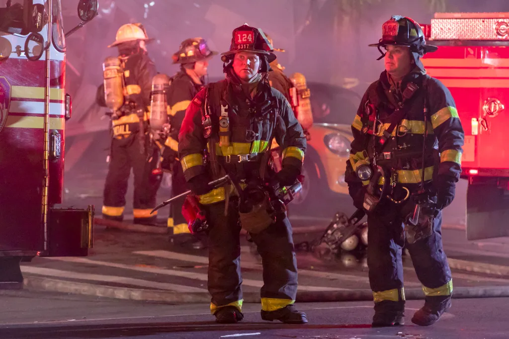 Firefighters in Brooklyn respond to a 4-alarm fire.