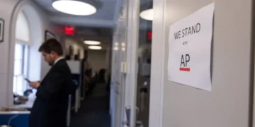 ‘Pouring gasoline on the fire’: US press freedom hits historic low under Trump