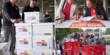 LA firefighters turn up on Karen Bass’s doorstep with demands — and give doomsday warning to the city