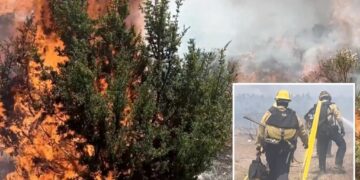 Rare ‘ash devil’ spotted during SoCal wildfire
