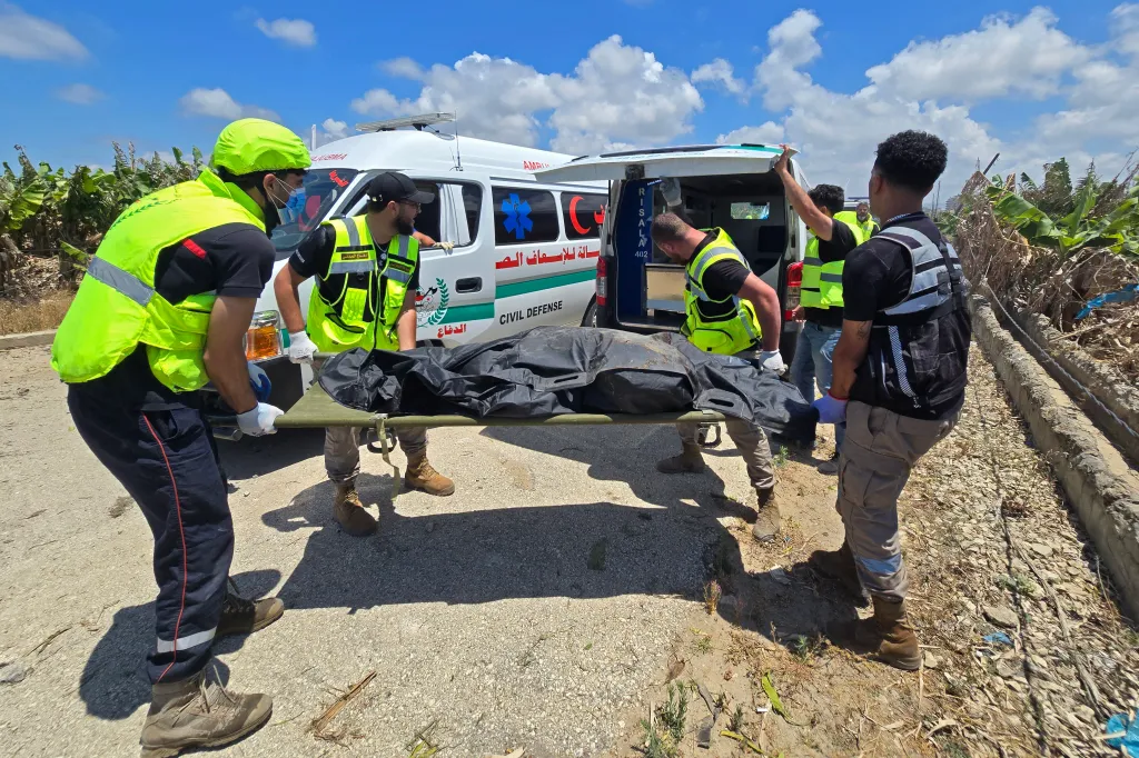 Lebanese first responders