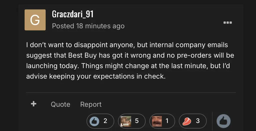 GTA 6 Pre-Order Leak Update