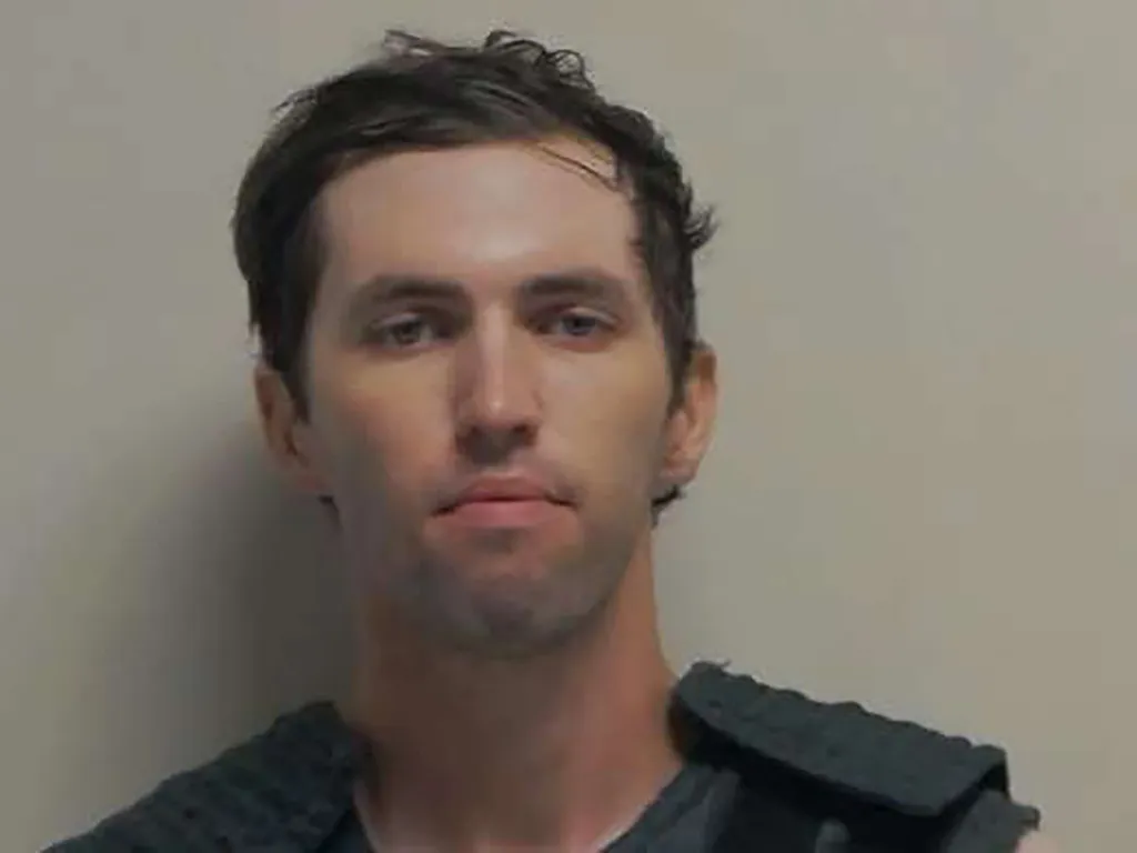 Booking photo of Tyler Robinson.