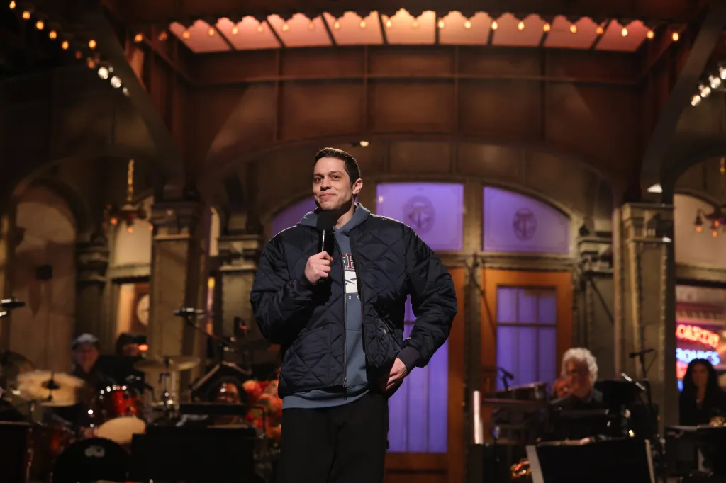 Pete Davidson hosting Saturday Night Live.