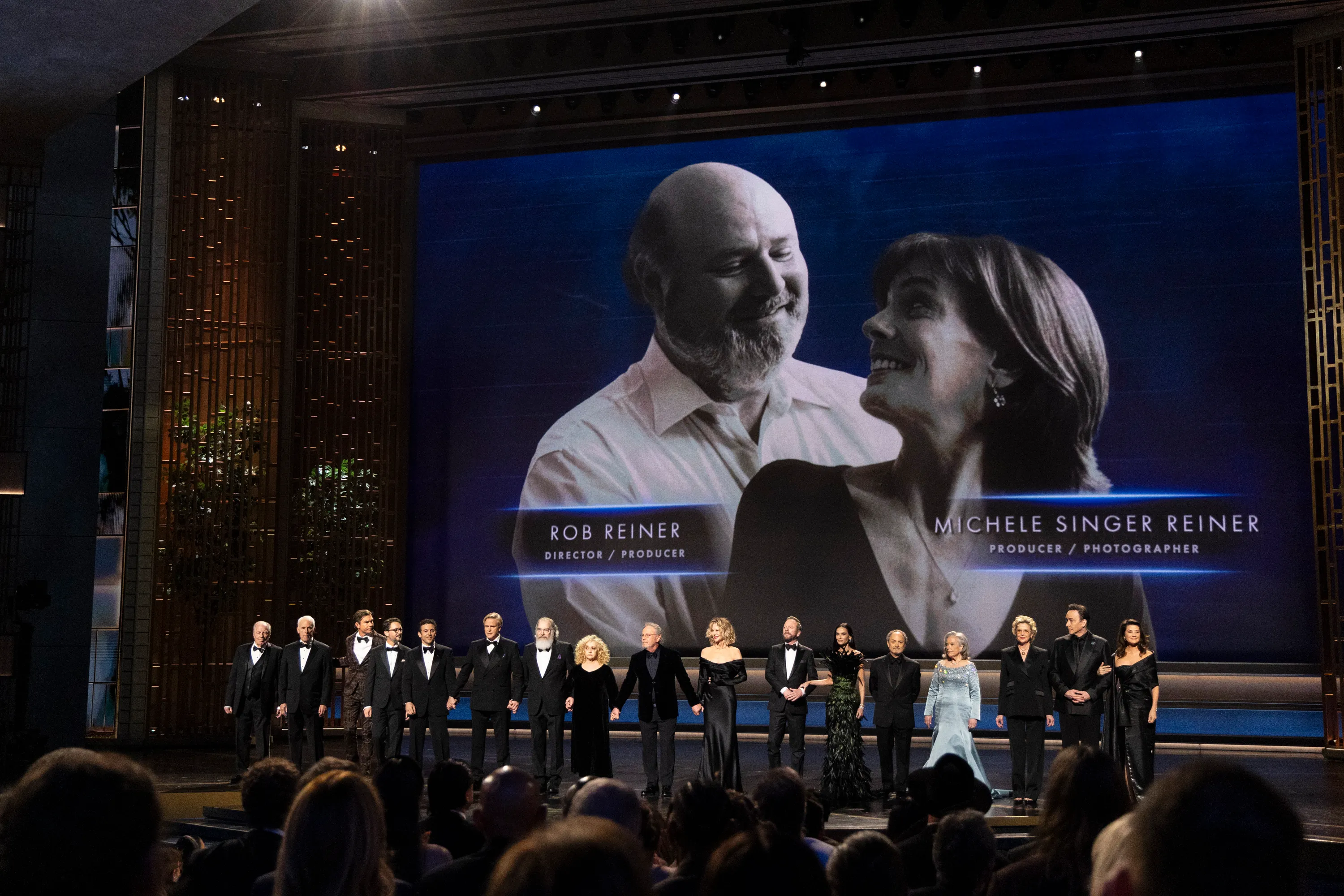 The Oscars remembering Rob Reiner.
