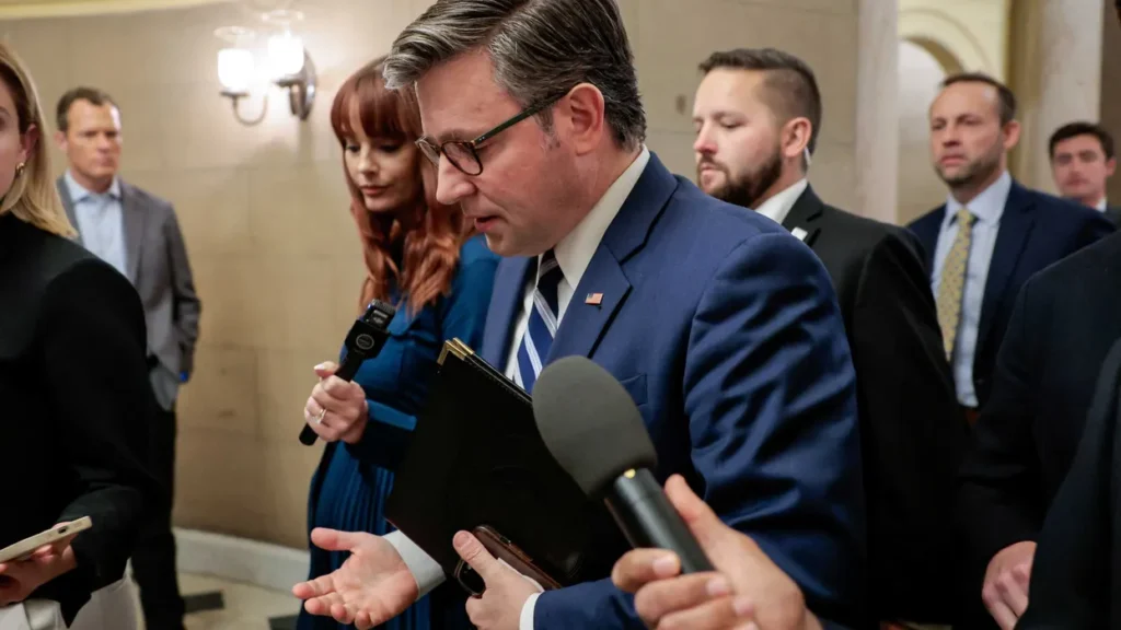 Mike Johnson admits Ethics Committee ‘very busy right now’ as misconduct piles up