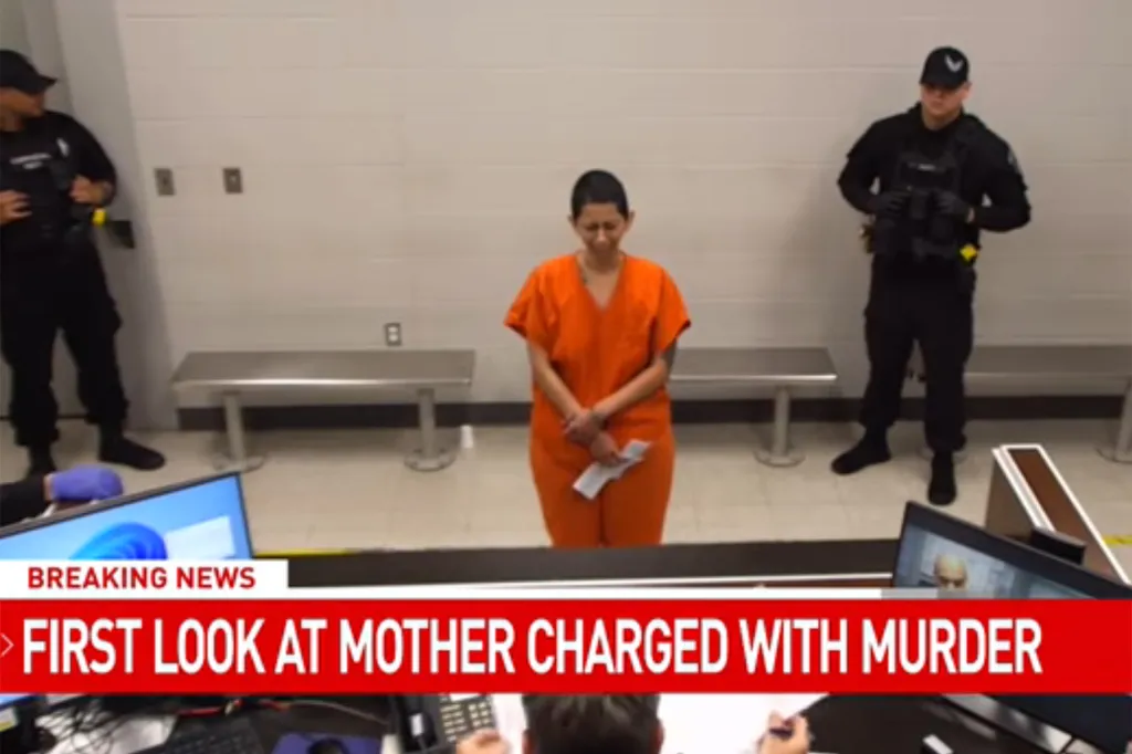 Vidal, 34, had tears streaming down her face as she appeared before a Bexar County judge Friday, hours after she allegedly murdered her children.