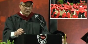 NC State graduates stunned as donor pays off senior year debts in commencement speech