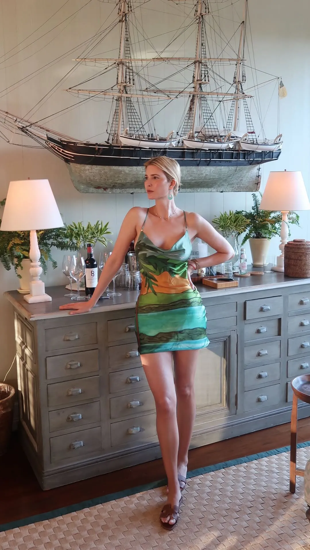 Ivanka Trump in the Bahamas
