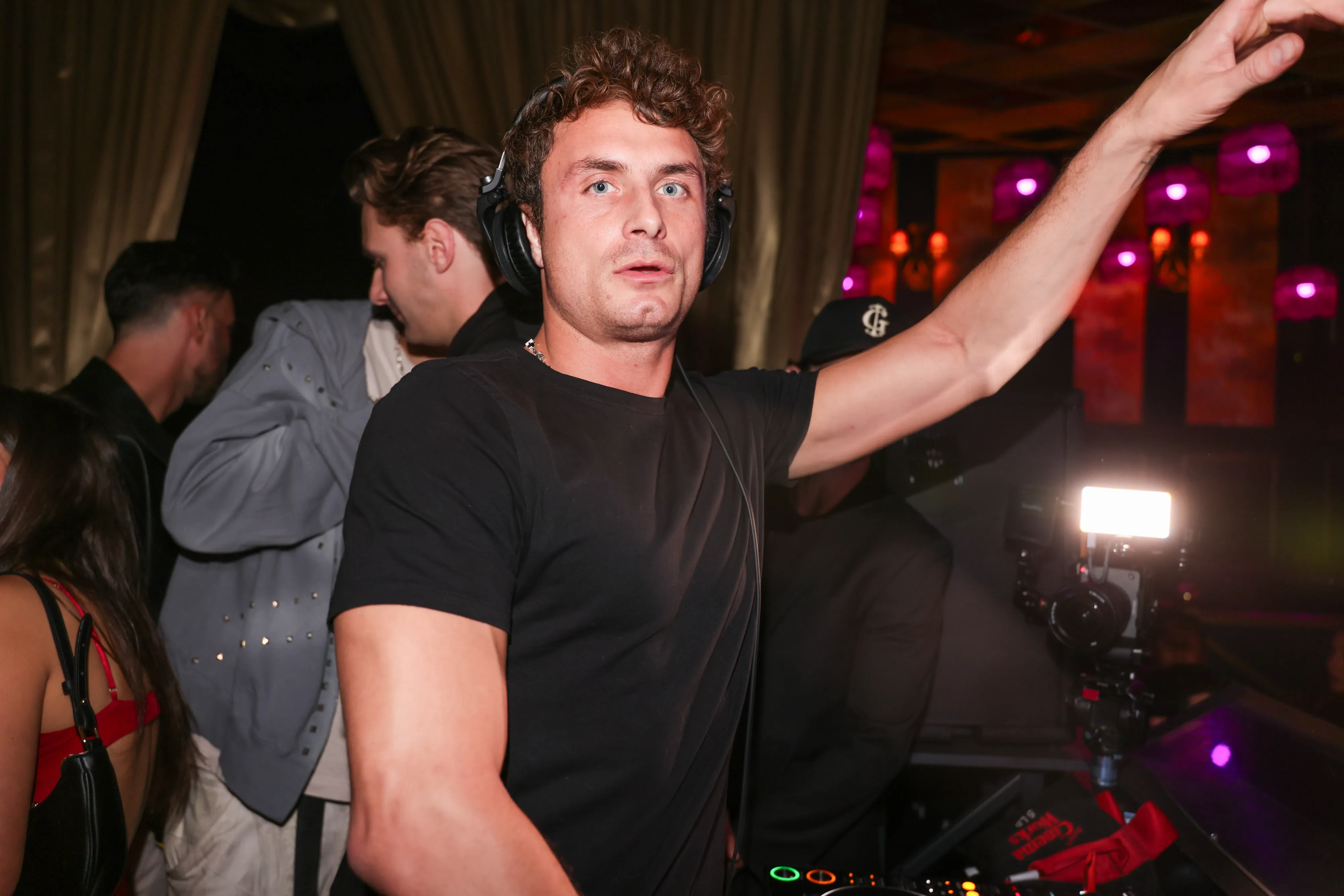 James Kennedy attending the iHeart Radio Music Awards after party.