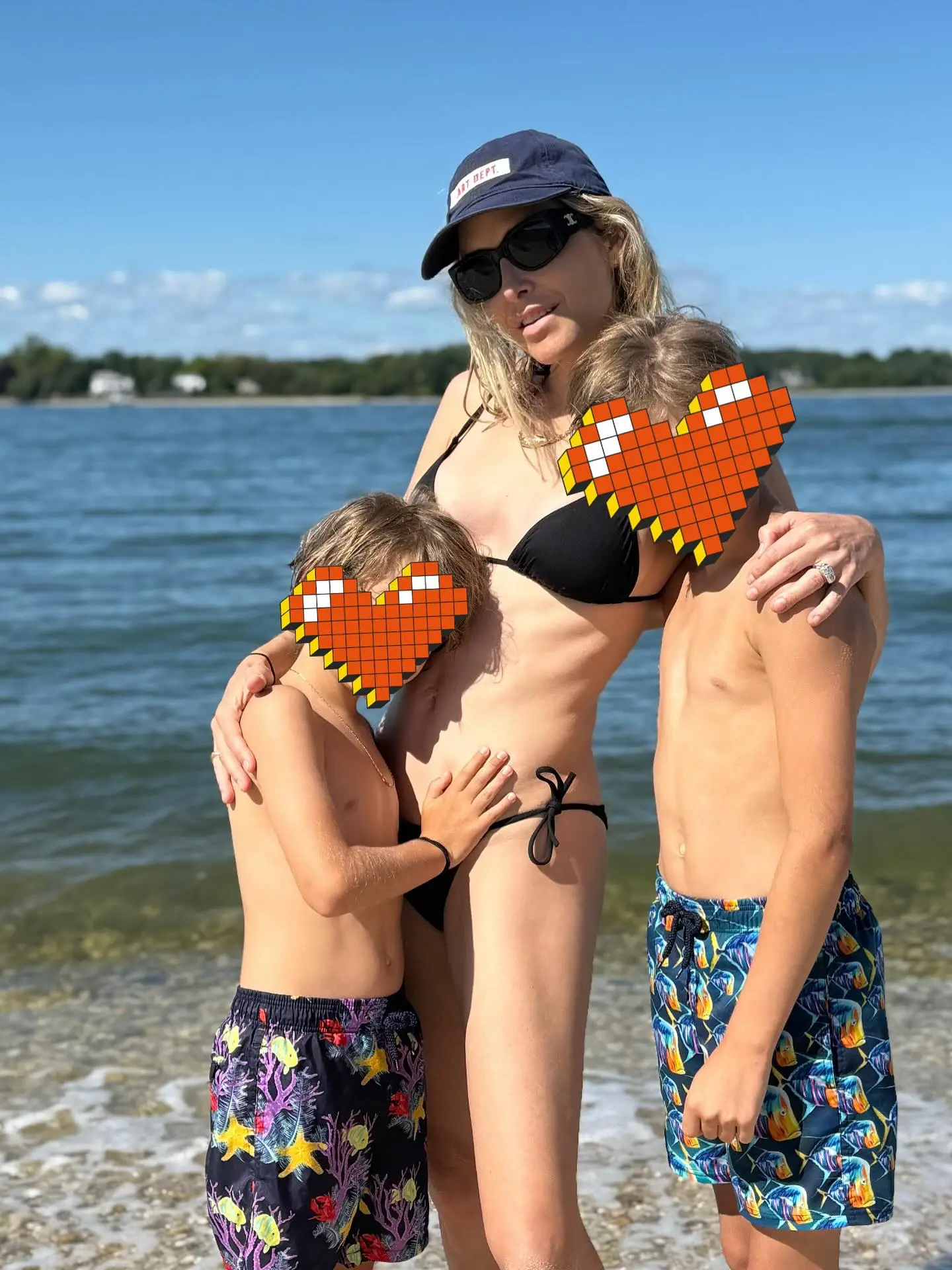Jenny Mollen with her two sons